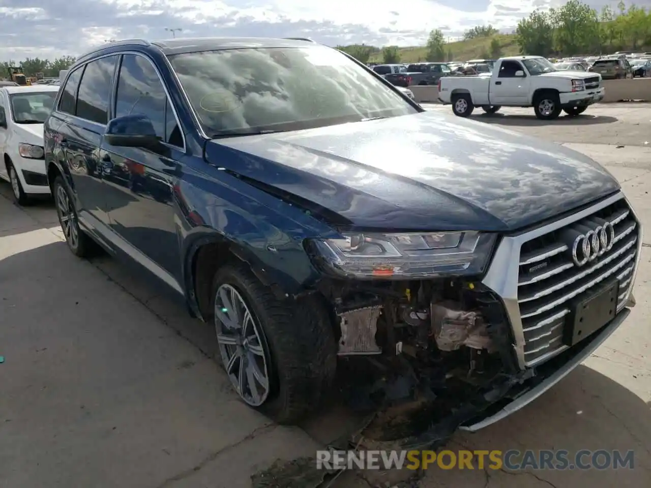 1 Photograph of a damaged car WA1VABF72KD044591 AUDI Q7 2019