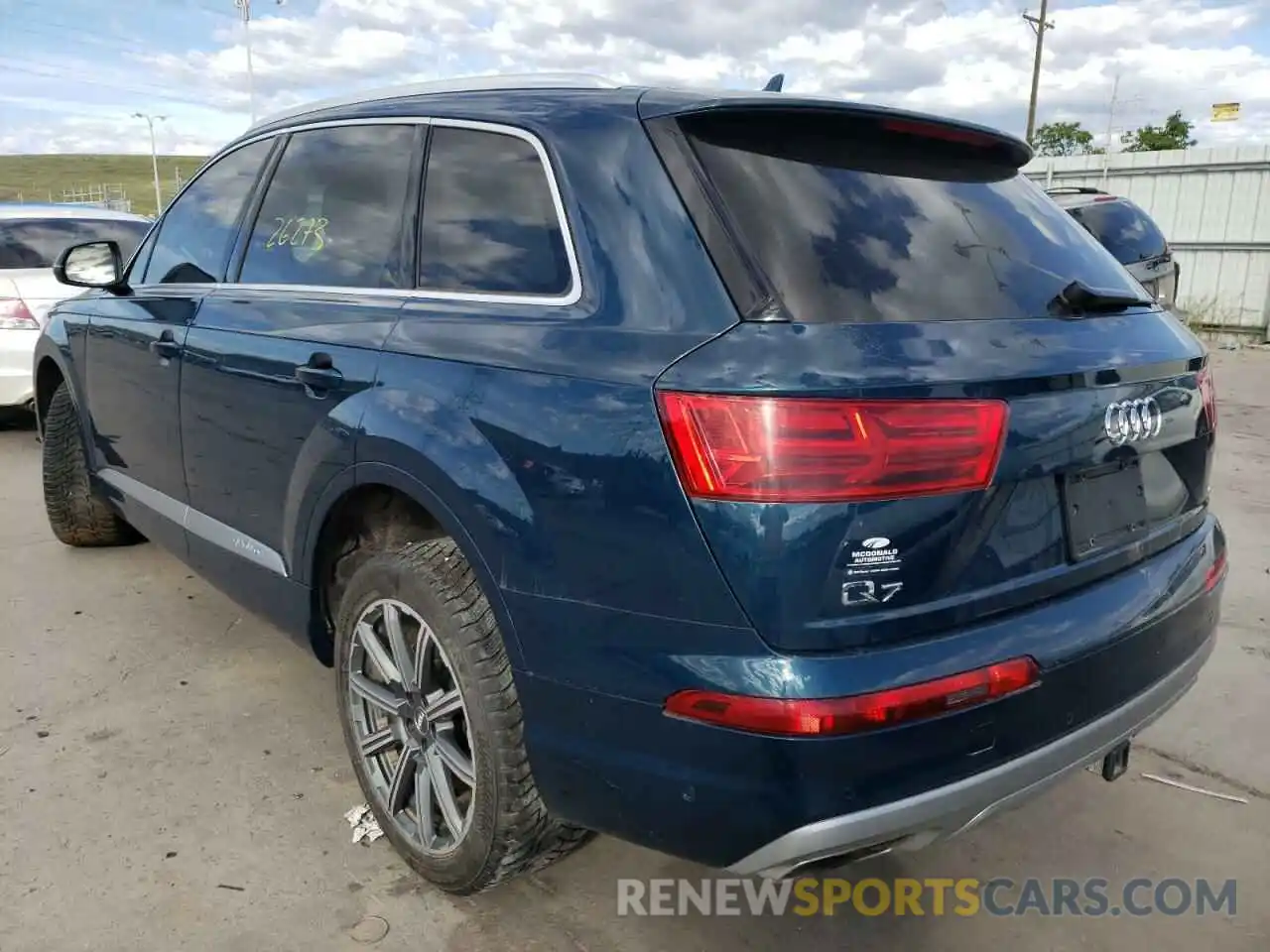 3 Фотография поврежденного автомобиля WA1VABF72KD044591 AUDI Q7 2019