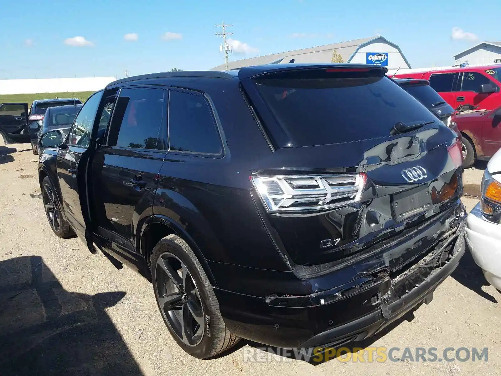 3 Фотография поврежденного автомобиля WA1VABF75KD027221 AUDI Q7 2019