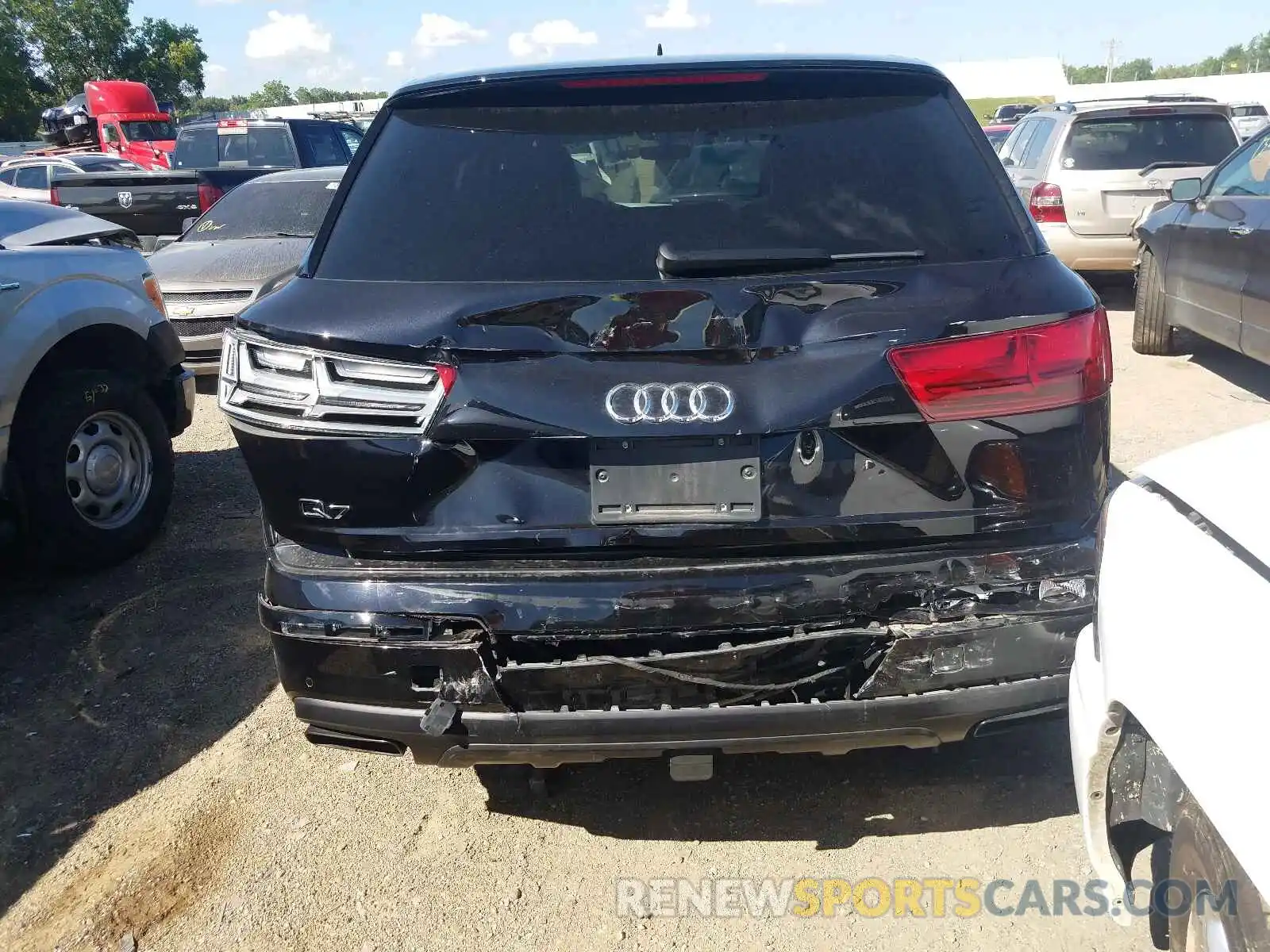 9 Фотография поврежденного автомобиля WA1VABF75KD027221 AUDI Q7 2019