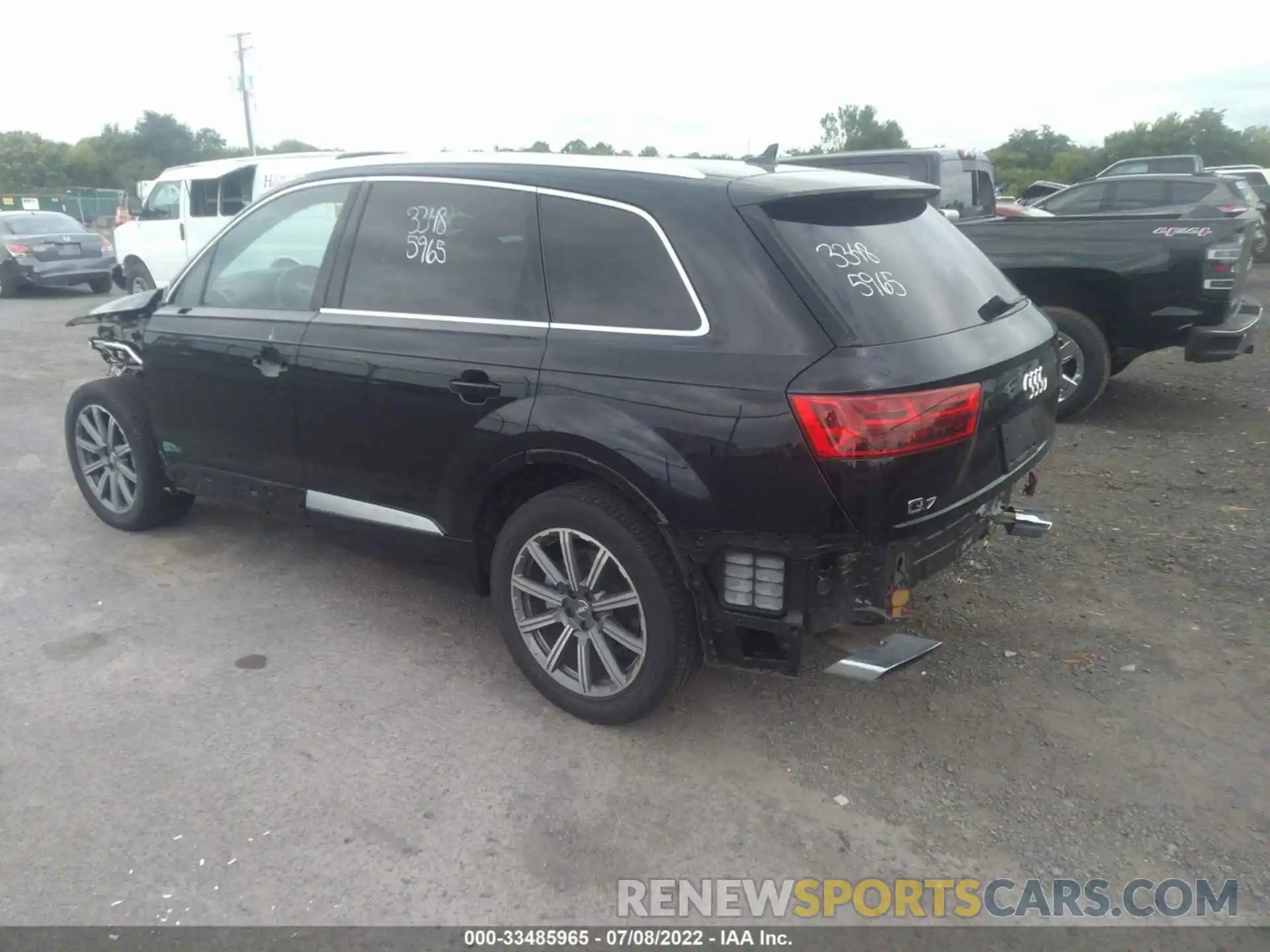 3 Photograph of a damaged car WA1VABF76KD005258 AUDI Q7 2019