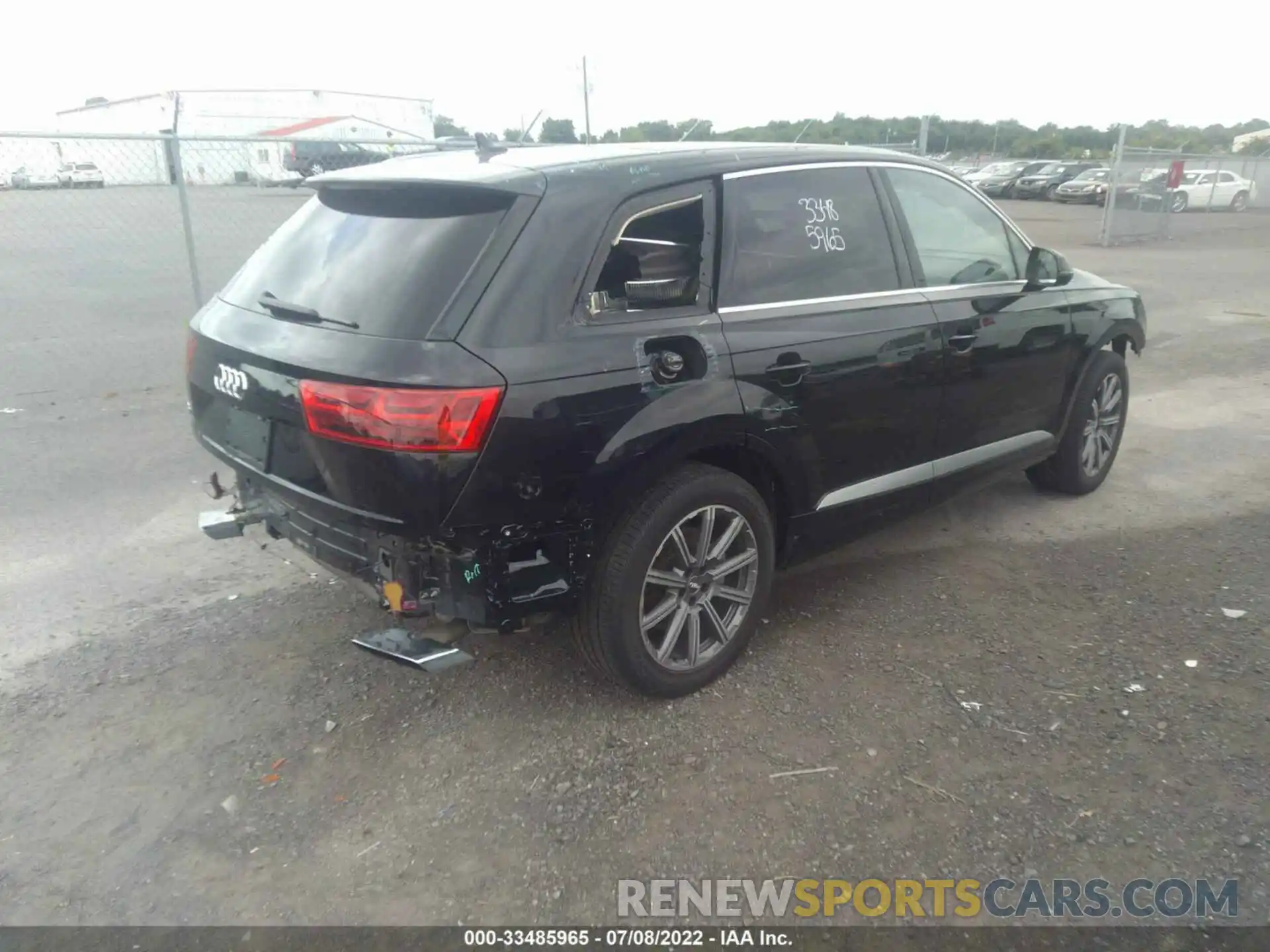 4 Photograph of a damaged car WA1VABF76KD005258 AUDI Q7 2019