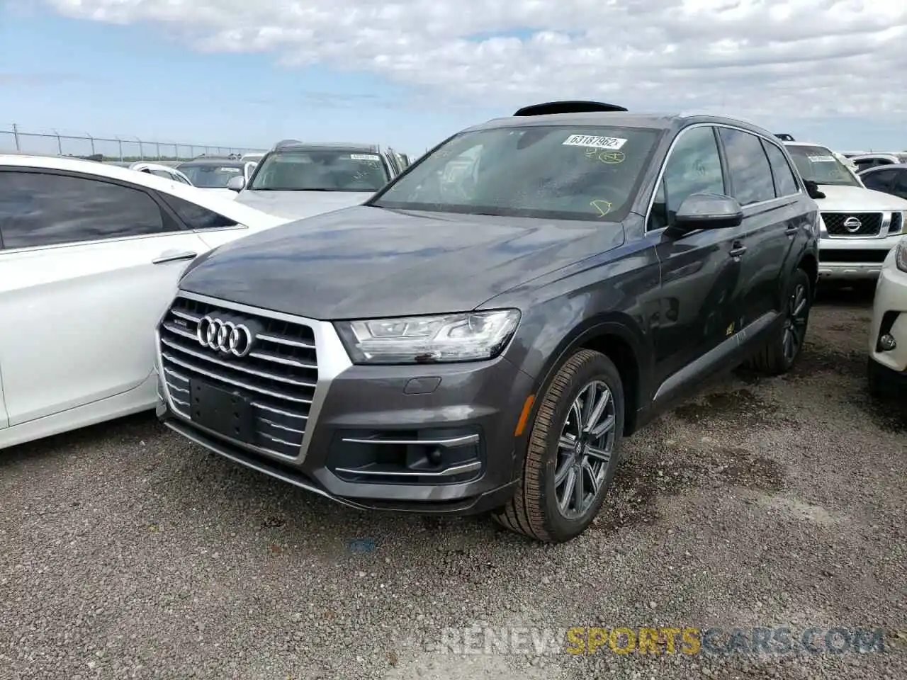 2 Фотография поврежденного автомобиля WA1VABF76KD040219 AUDI Q7 2019