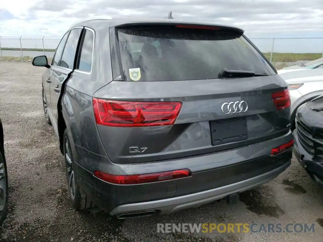 3 Фотография поврежденного автомобиля WA1VABF76KD040219 AUDI Q7 2019