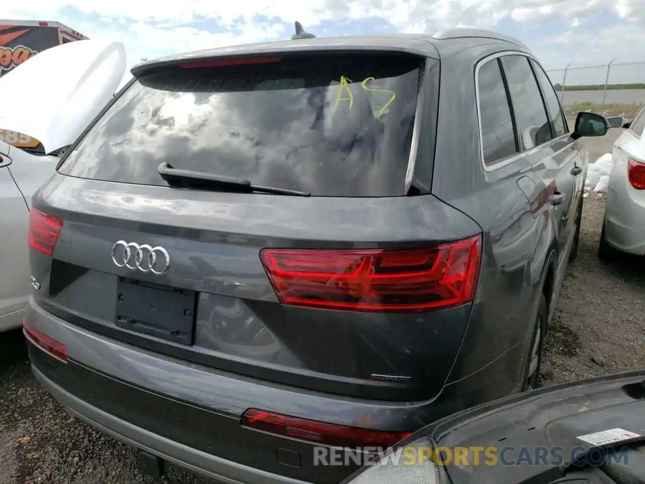 4 Фотография поврежденного автомобиля WA1VABF76KD040219 AUDI Q7 2019