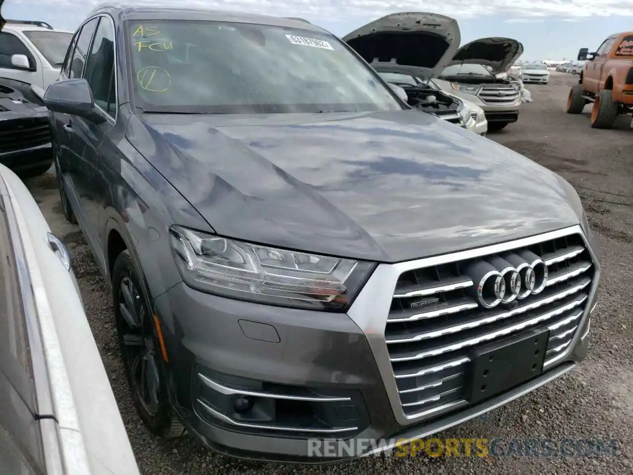 9 Фотография поврежденного автомобиля WA1VABF76KD040219 AUDI Q7 2019