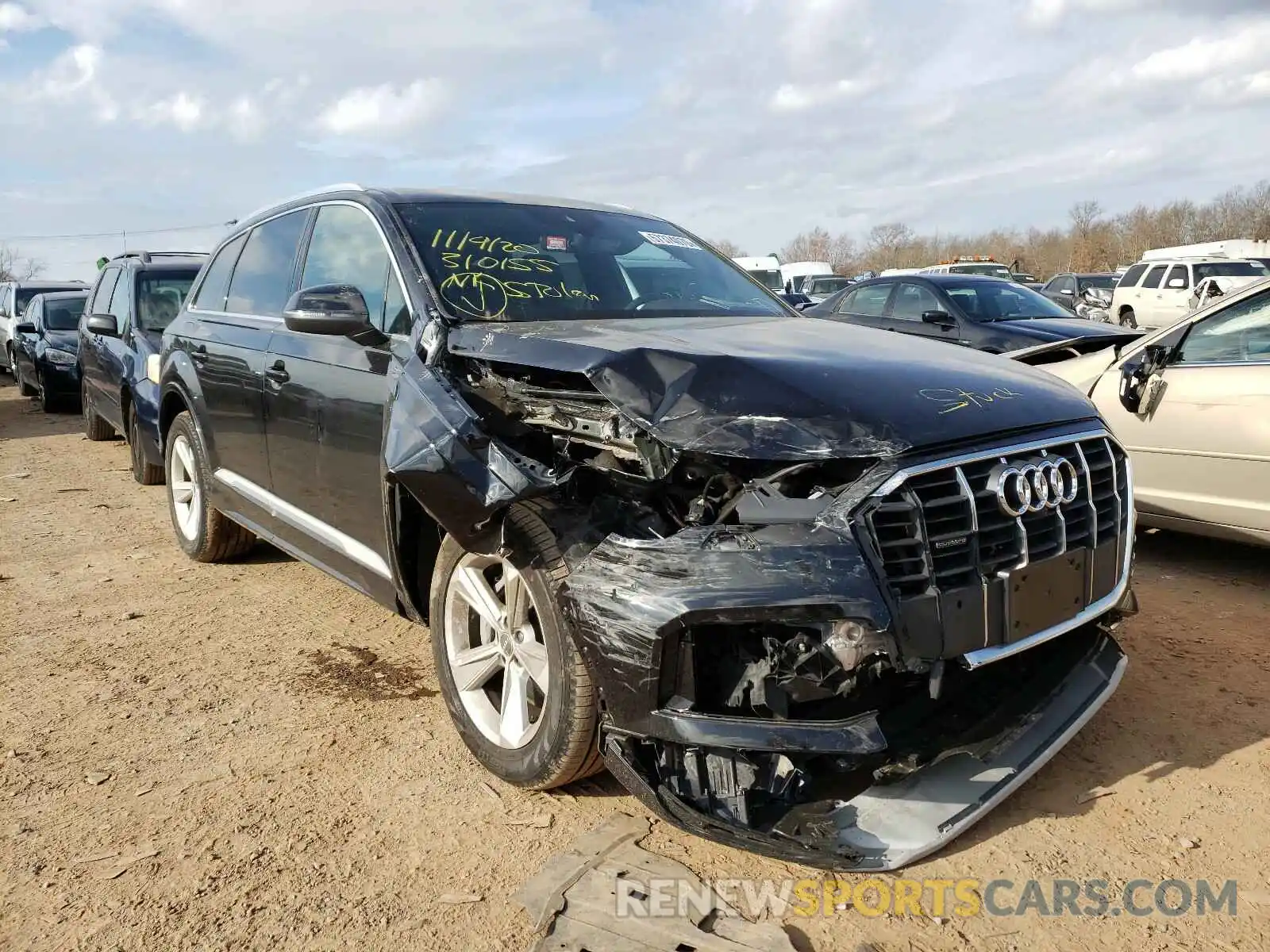 1 Фотография поврежденного автомобиля WA1AJAF70LD006304 AUDI Q7 2020