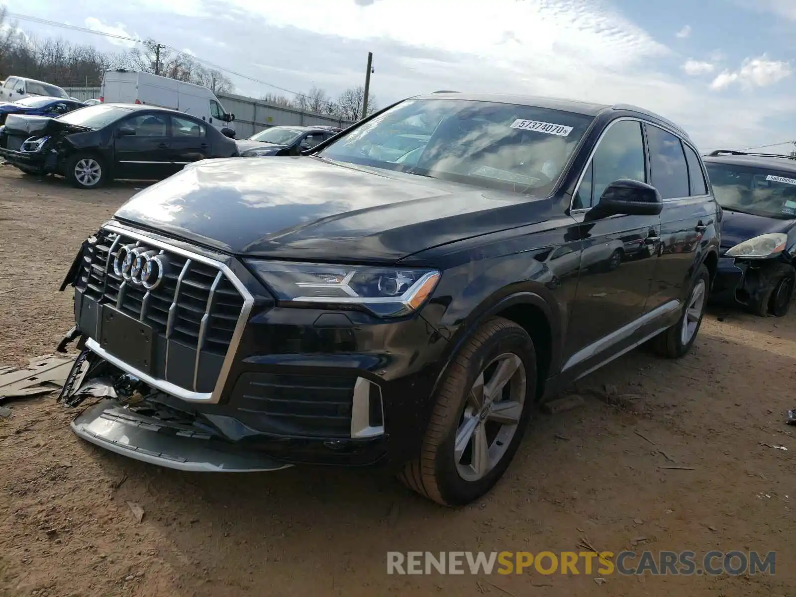 2 Photograph of a damaged car WA1AJAF70LD006304 AUDI Q7 2020