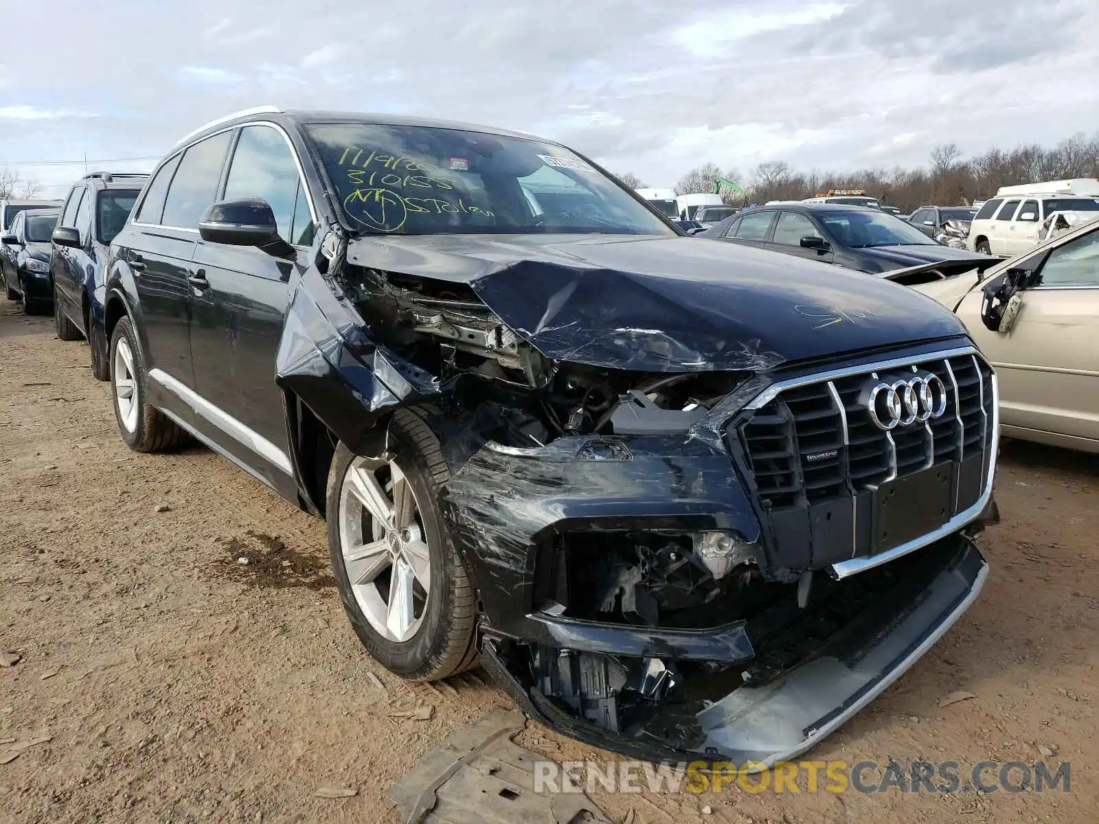 9 Фотография поврежденного автомобиля WA1AJAF70LD006304 AUDI Q7 2020