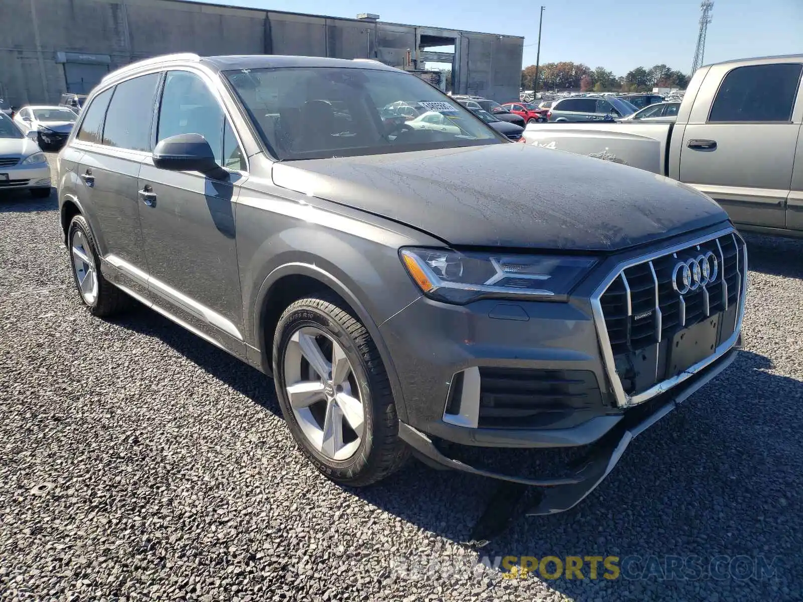 1 Photograph of a damaged car WA1AJAF70LD007632 AUDI Q7 2020