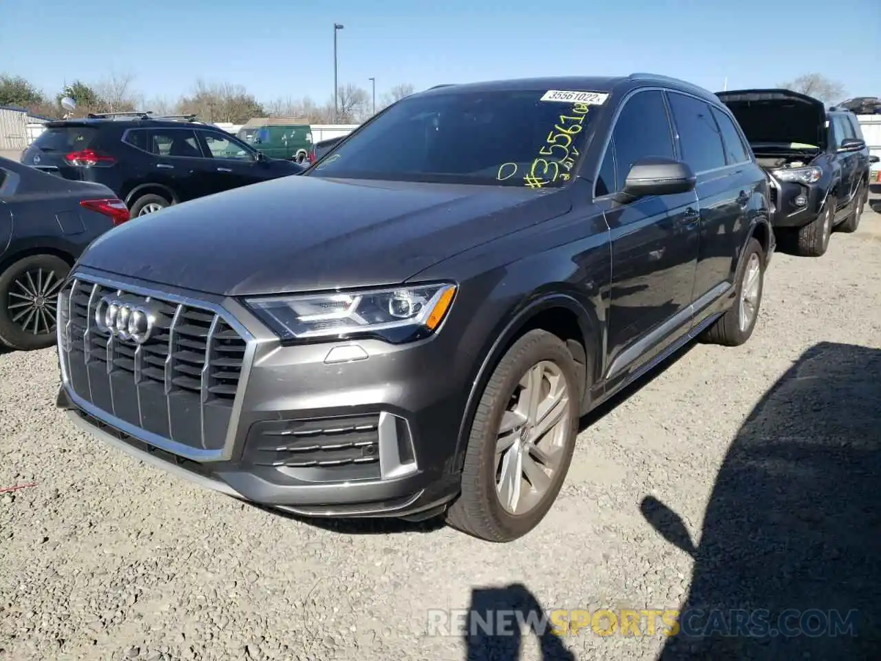 2 Фотография поврежденного автомобиля WA1AJAF70LD008571 AUDI Q7 2020