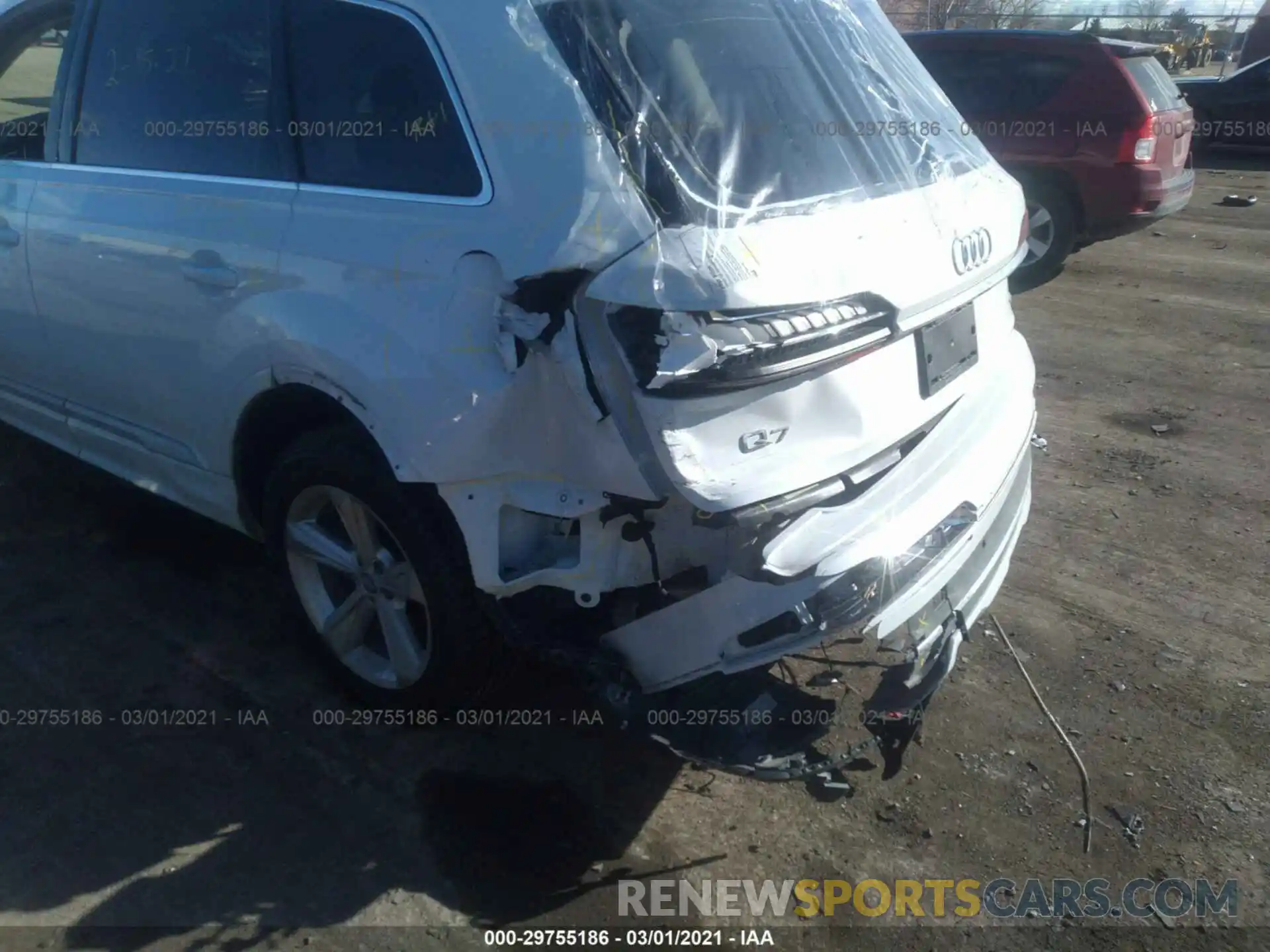 6 Photograph of a damaged car WA1AJAF75LD008209 AUDI Q7 2020