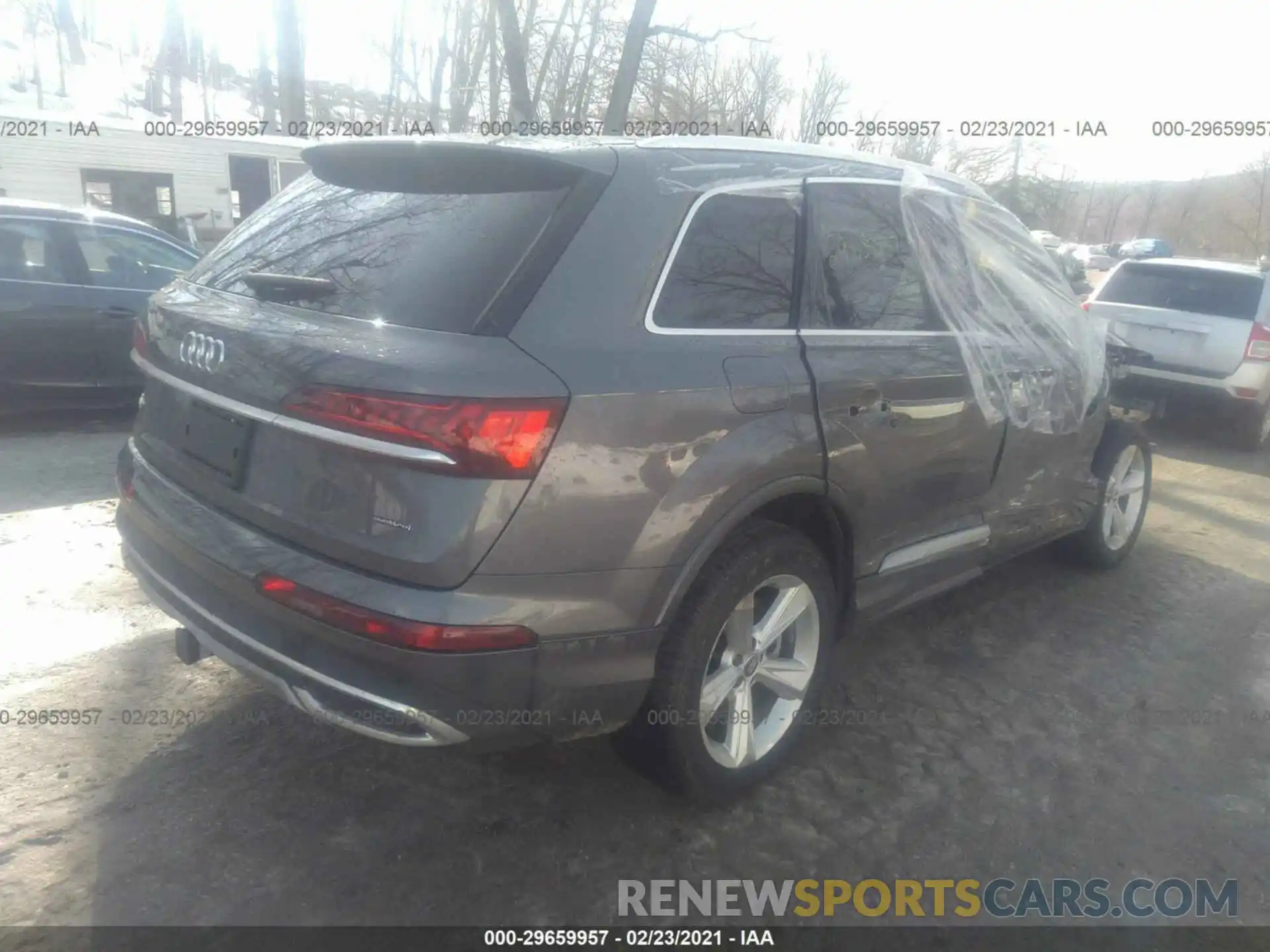 4 Photograph of a damaged car WA1AJAF75LD008811 AUDI Q7 2020