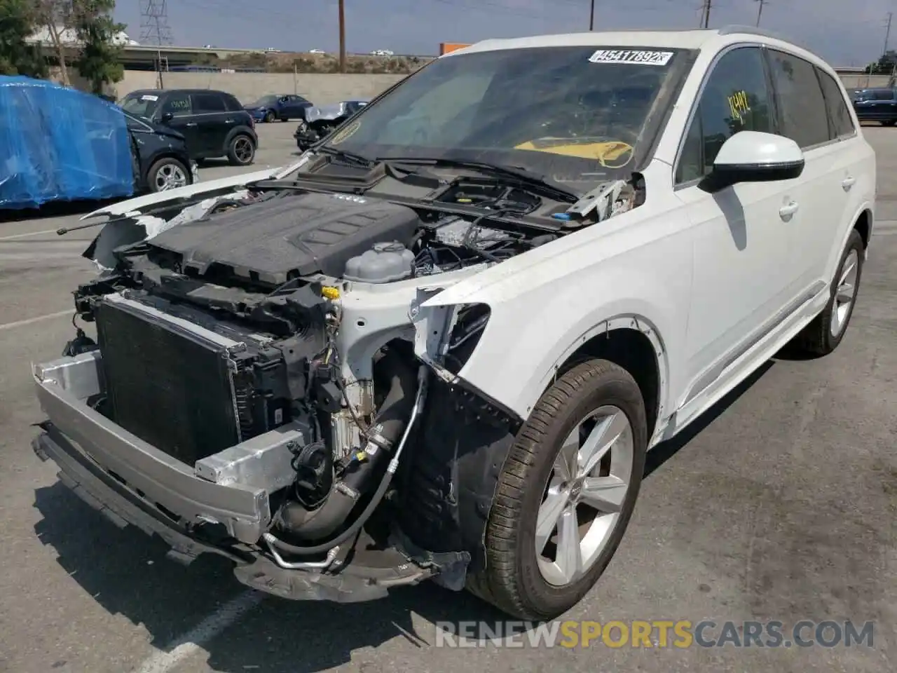 2 Photograph of a damaged car WA1AJAF75LD010283 AUDI Q7 2020