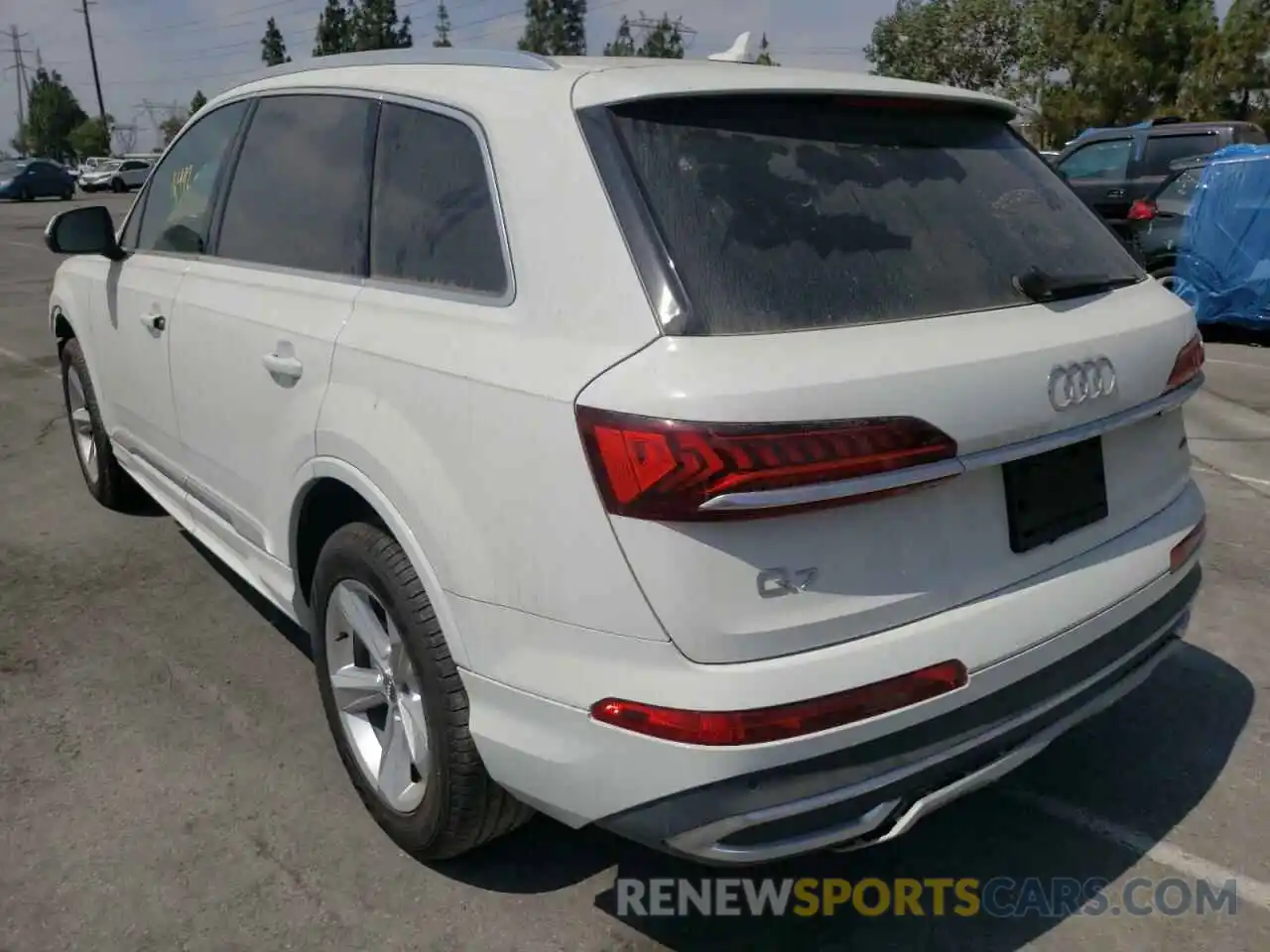 3 Фотография поврежденного автомобиля WA1AJAF75LD010283 AUDI Q7 2020