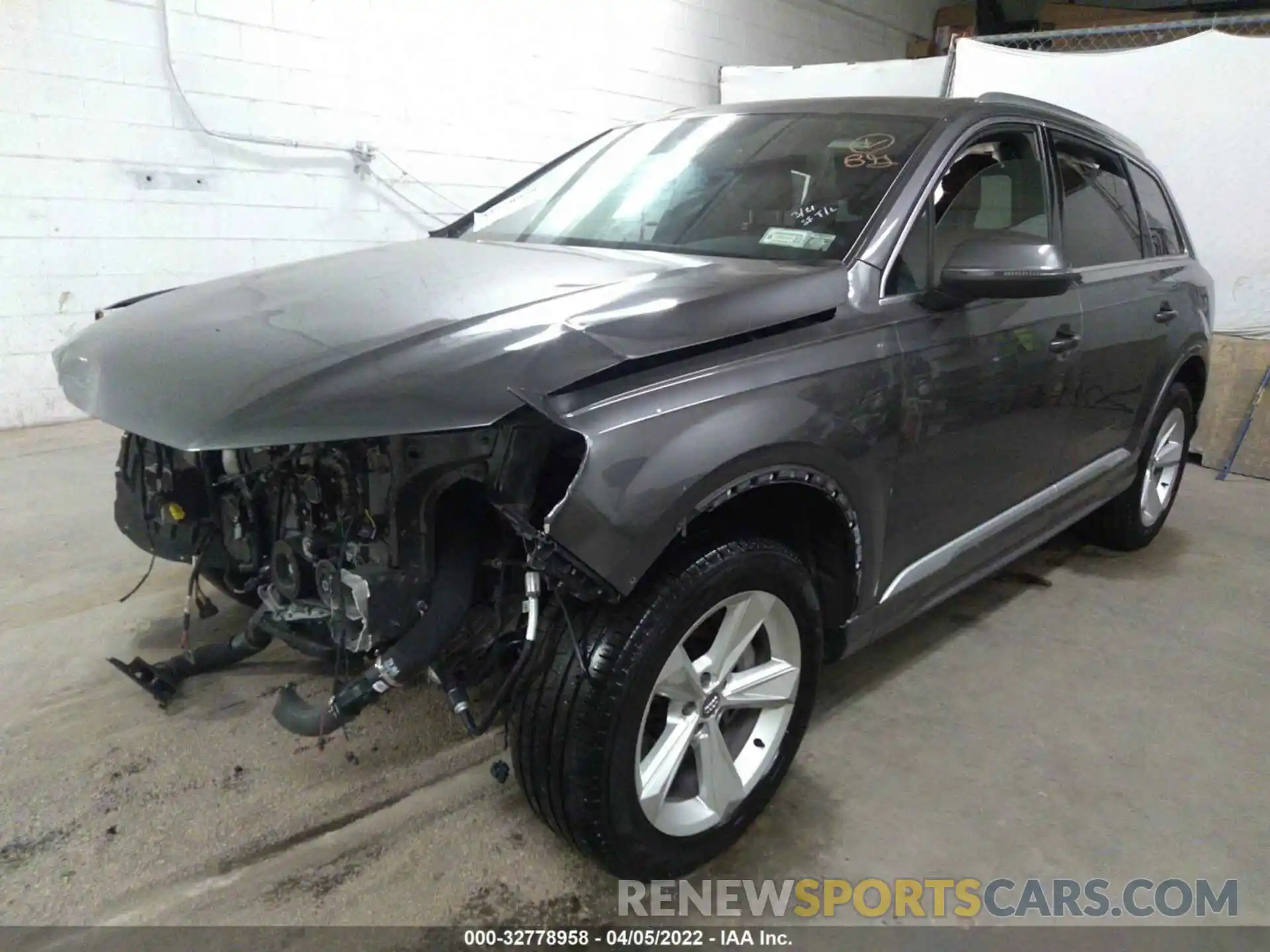 2 Photograph of a damaged car WA1AJAF77LD007451 AUDI Q7 2020