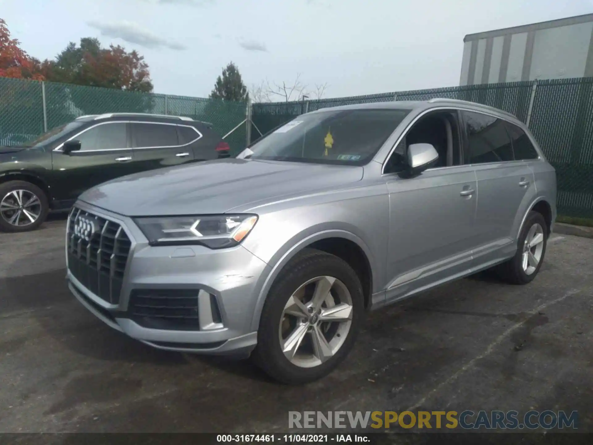 2 Фотография поврежденного автомобиля WA1AJAF78LD008303 AUDI Q7 2020