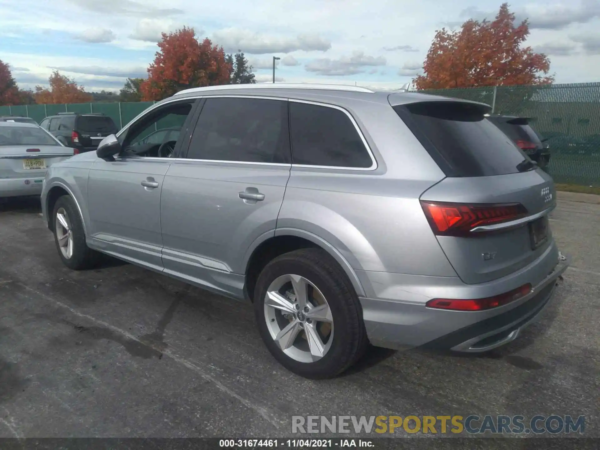 3 Photograph of a damaged car WA1AJAF78LD008303 AUDI Q7 2020