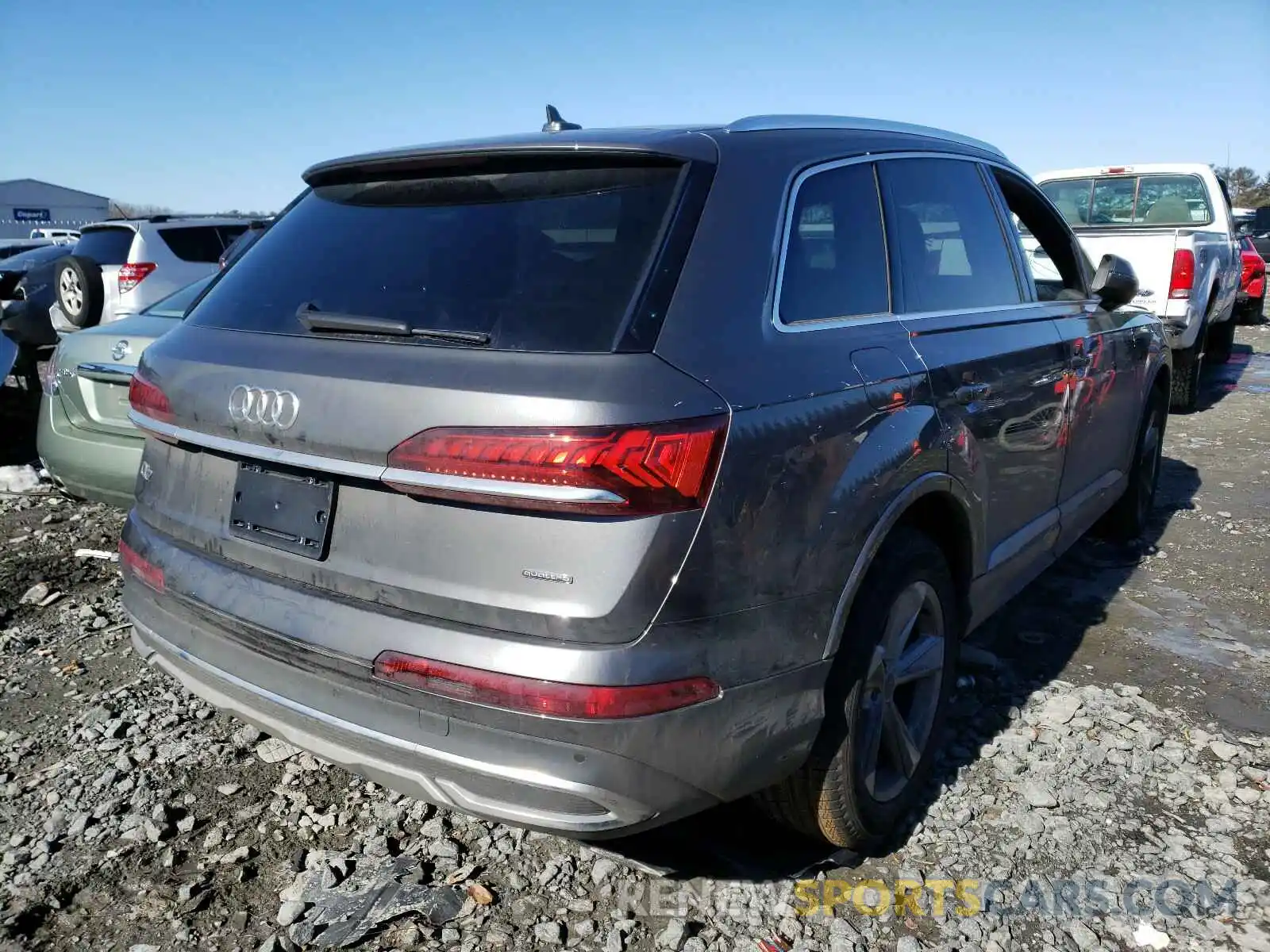 4 Фотография поврежденного автомобиля WA1AJAF79LD007141 AUDI Q7 2020