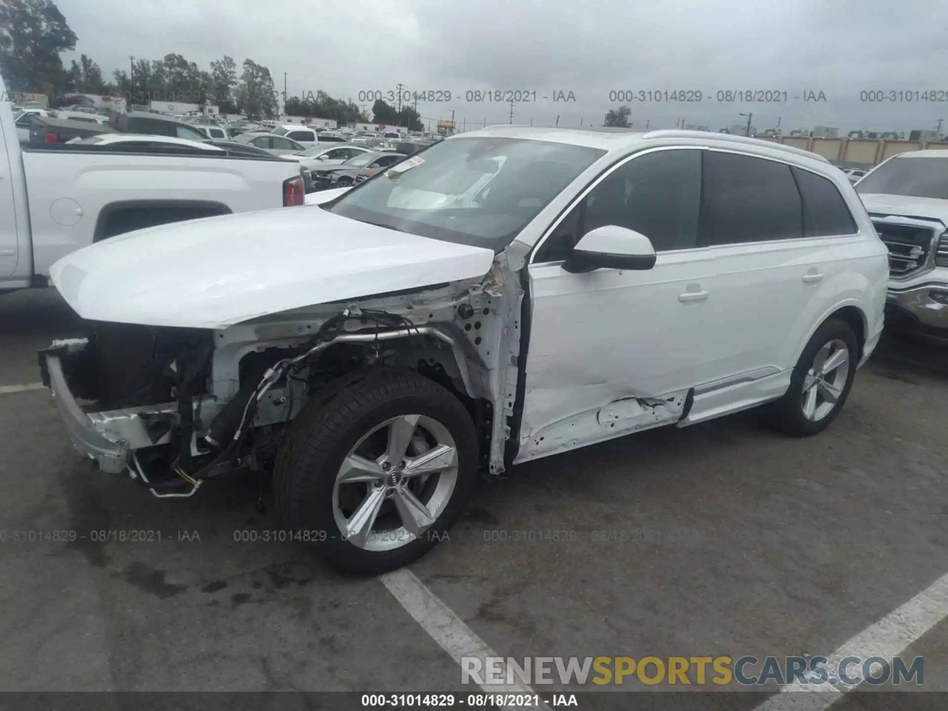 2 Photograph of a damaged car WA1AJAF79LD010903 AUDI Q7 2020