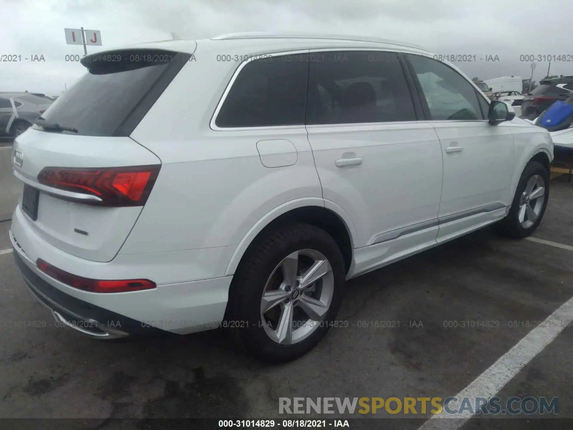 4 Фотография поврежденного автомобиля WA1AJAF79LD010903 AUDI Q7 2020