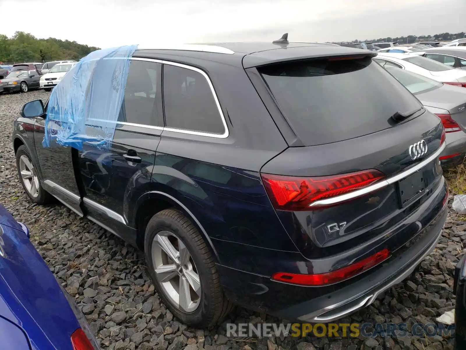 3 Фотография поврежденного автомобиля WA1AXAF72LD000213 AUDI Q7 2020