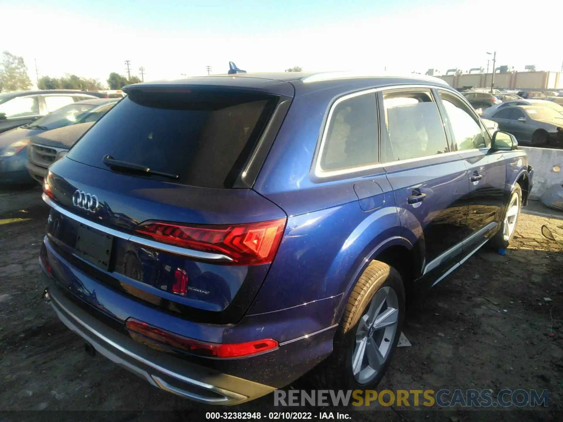 4 Фотография поврежденного автомобиля WA1AXAF76LD000232 AUDI Q7 2020