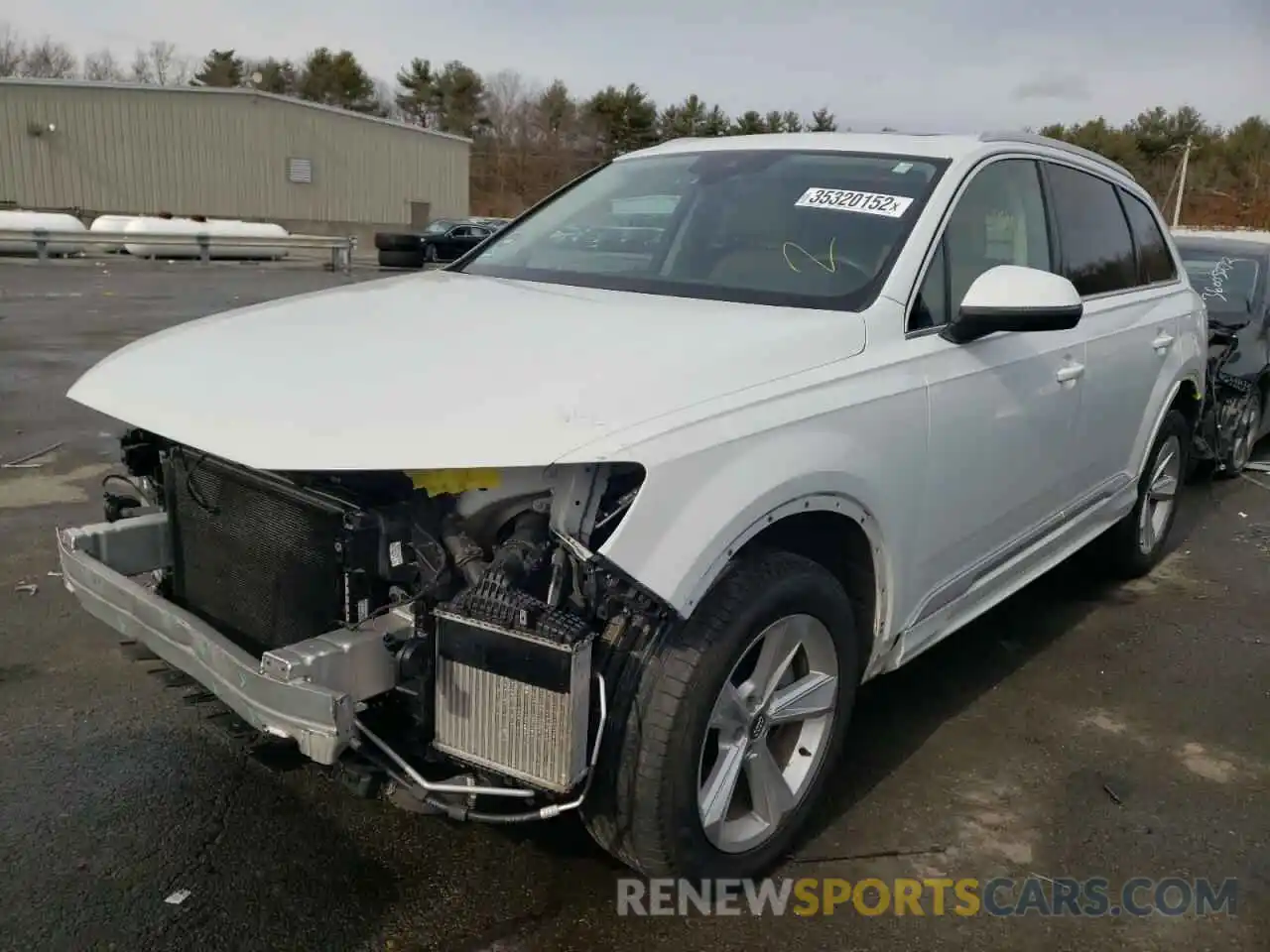 2 Photograph of a damaged car WA1AXAF78LD000992 AUDI Q7 2020