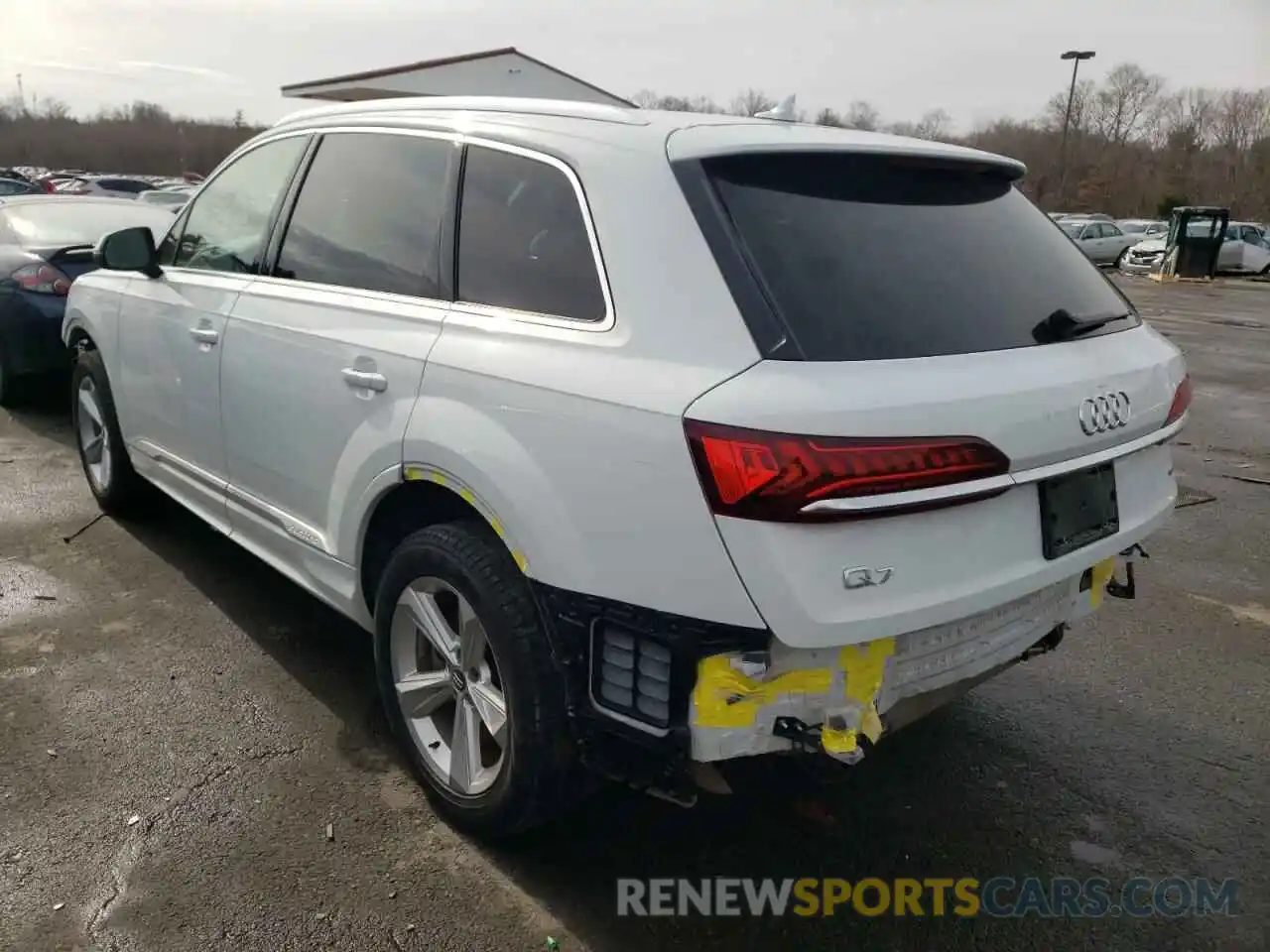 3 Фотография поврежденного автомобиля WA1AXAF78LD000992 AUDI Q7 2020