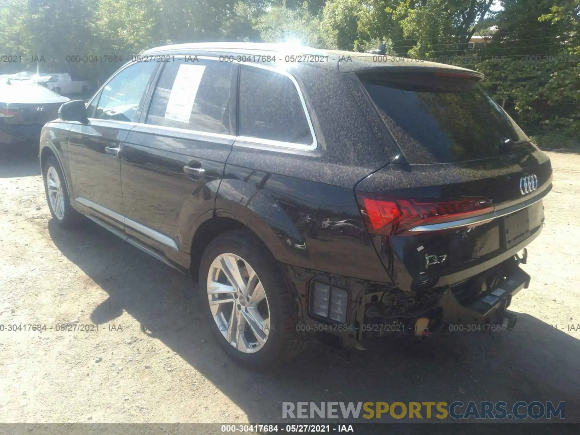 3 Фотография поврежденного автомобиля WA1LJAF72LD007060 AUDI Q7 2020