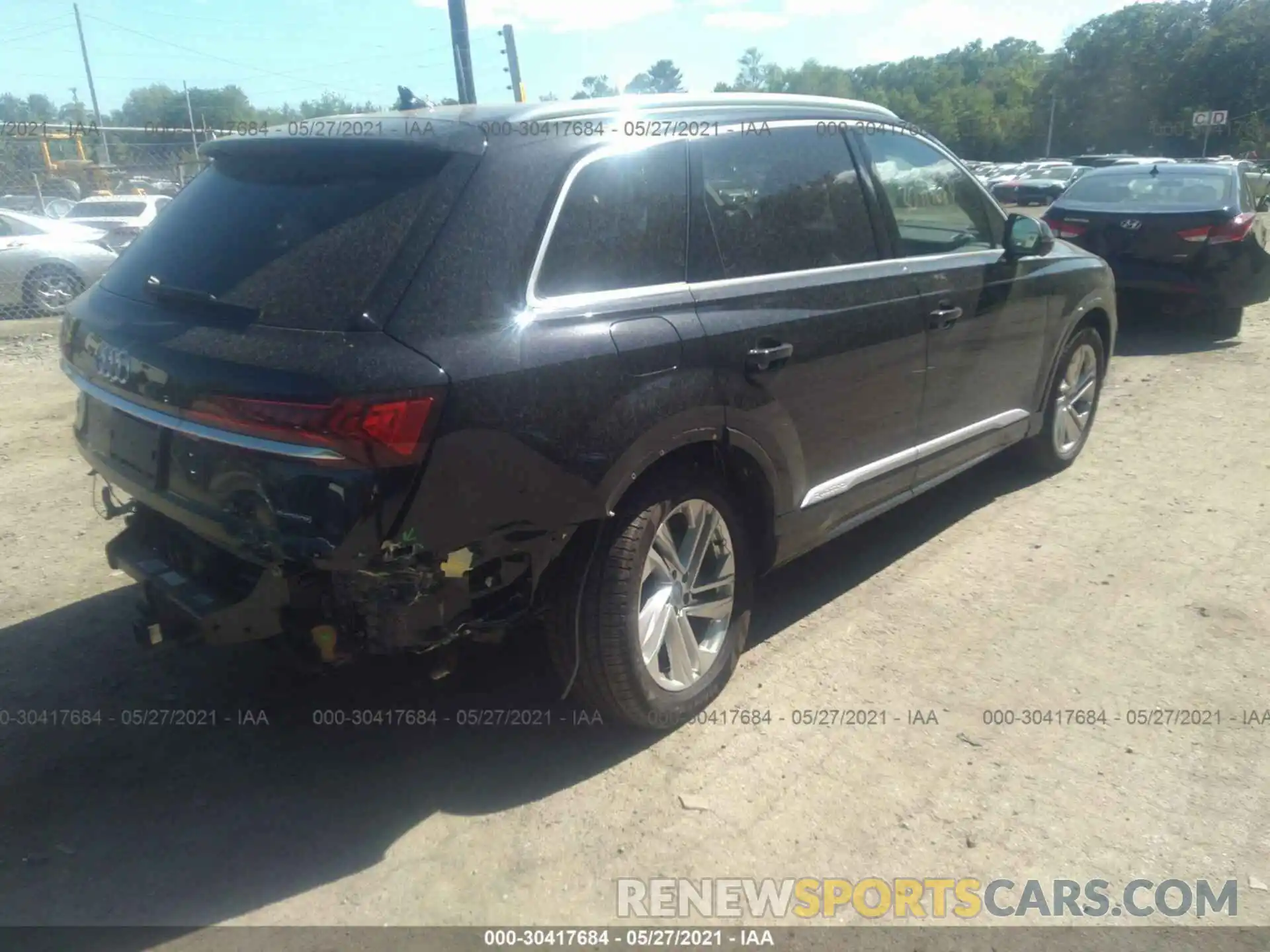 4 Photograph of a damaged car WA1LJAF72LD007060 AUDI Q7 2020