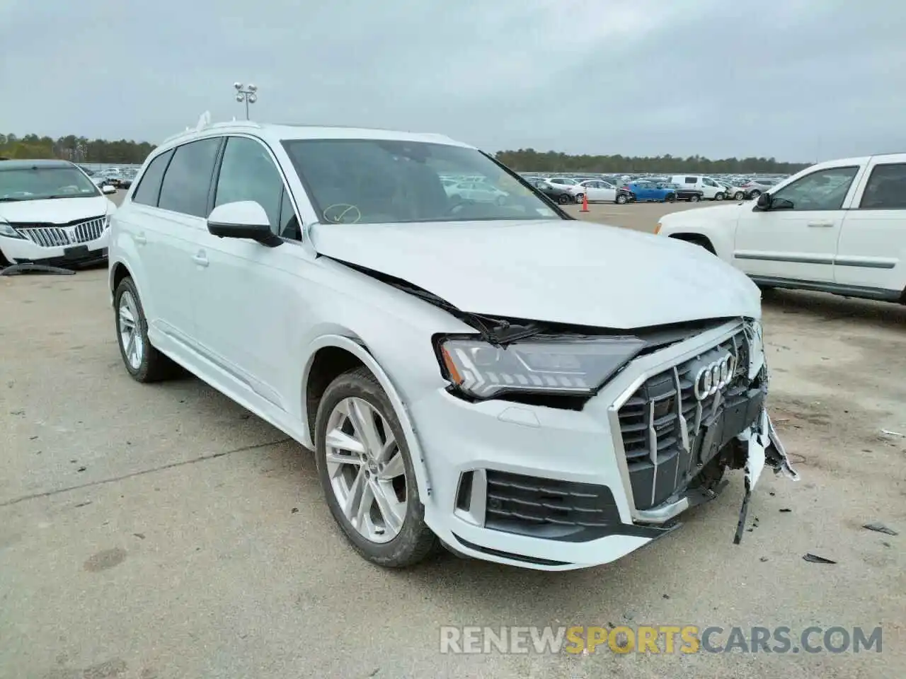 1 Фотография поврежденного автомобиля WA1LJAF74LD006931 AUDI Q7 2020