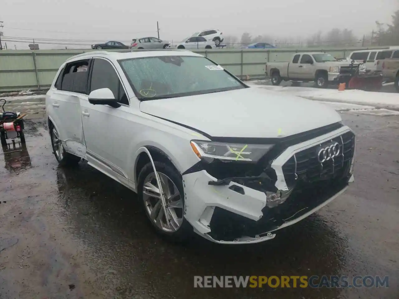 1 Photograph of a damaged car WA1LJAF78LD008603 AUDI Q7 2020