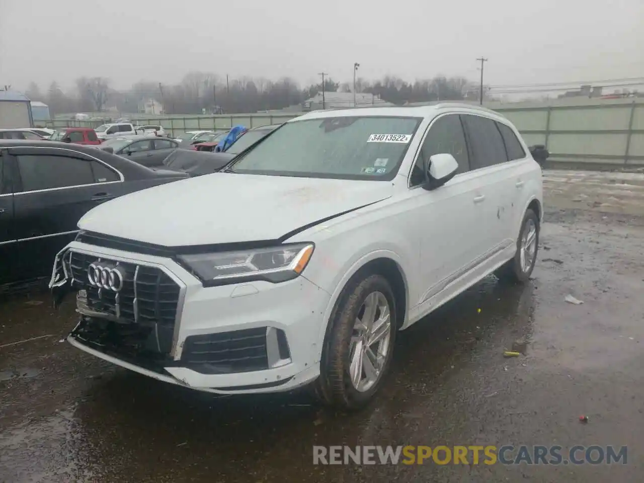 2 Photograph of a damaged car WA1LJAF78LD008603 AUDI Q7 2020