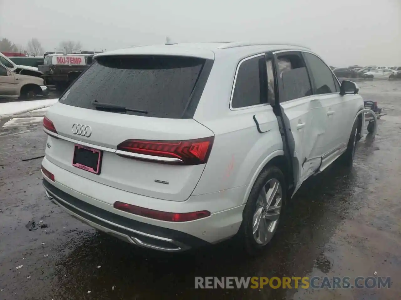 4 Photograph of a damaged car WA1LJAF78LD008603 AUDI Q7 2020