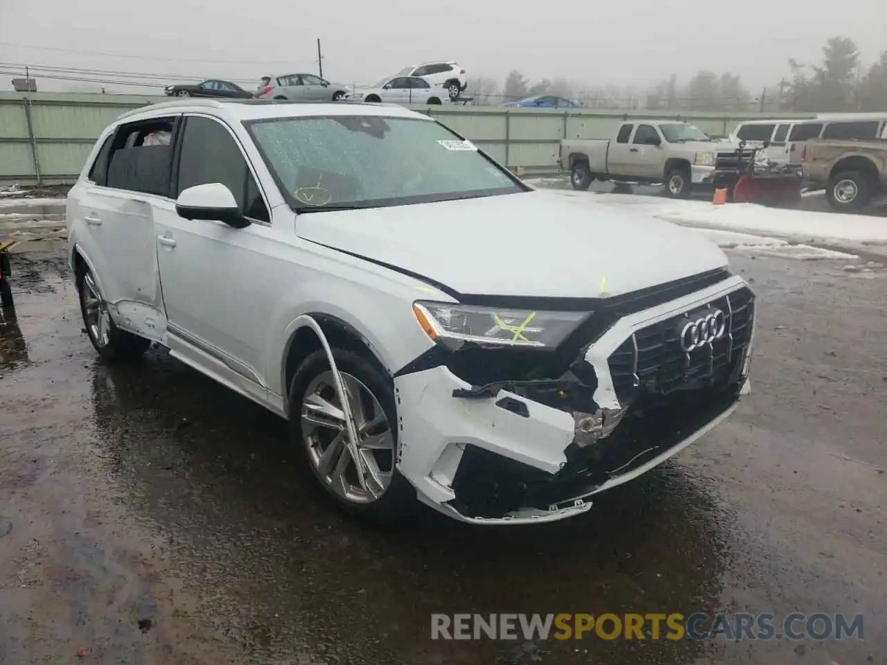 9 Photograph of a damaged car WA1LJAF78LD008603 AUDI Q7 2020