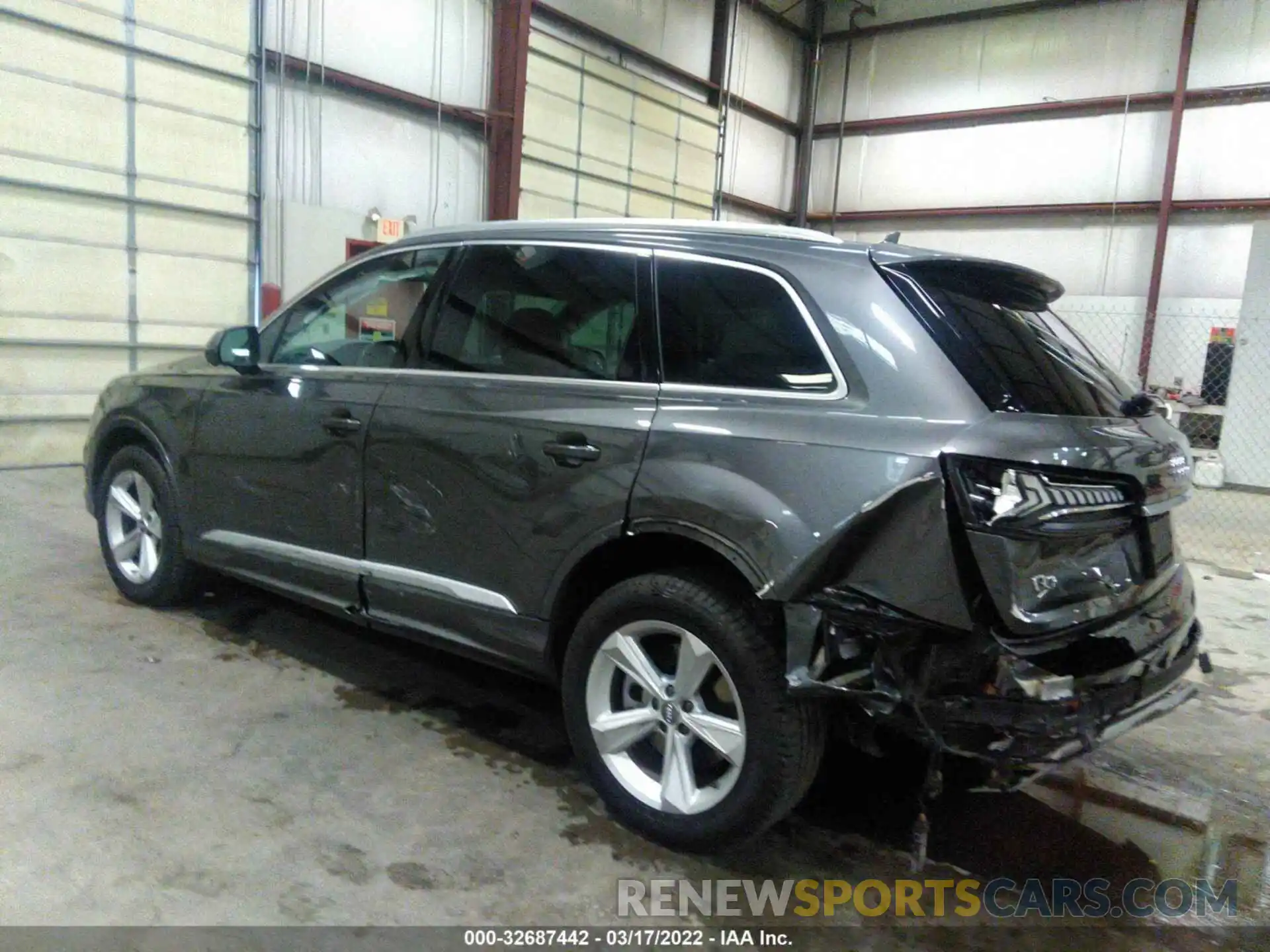 3 Photograph of a damaged car WA1LJAF78LD010237 AUDI Q7 2020