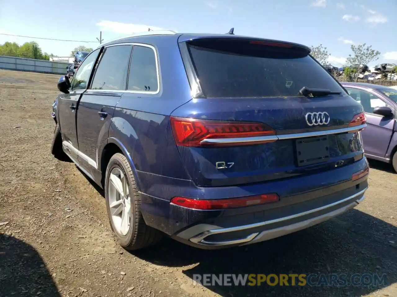 3 Photograph of a damaged car WA1LJAF78LD010772 AUDI Q7 2020