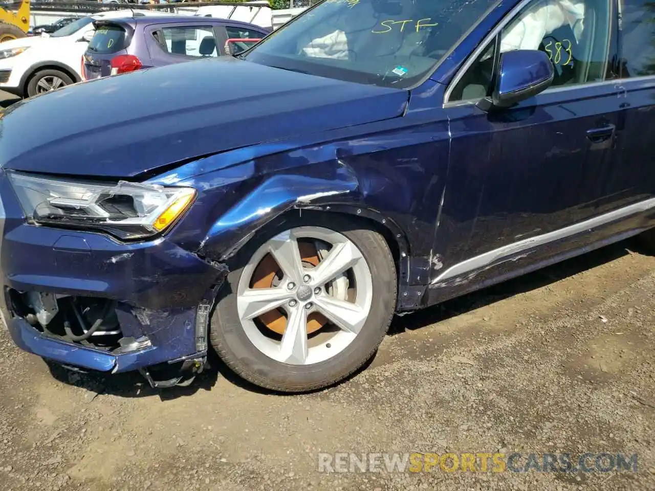 9 Photograph of a damaged car WA1LJAF78LD010772 AUDI Q7 2020