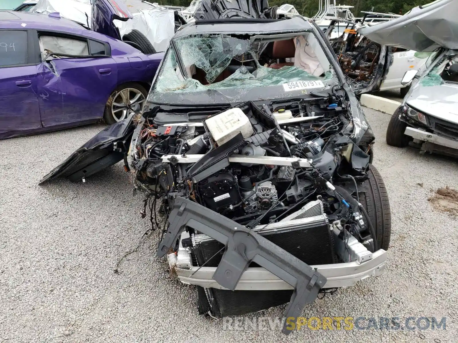 9 Photograph of a damaged car WA1LJAF79LD010554 AUDI Q7 2020