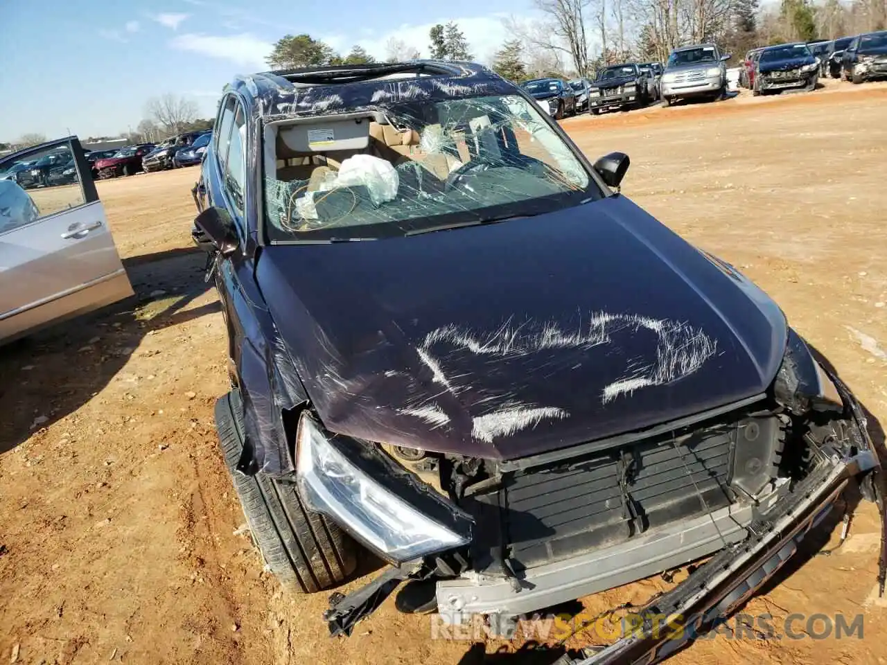 9 Photograph of a damaged car WA1LJAF7XLD010420 AUDI Q7 2020