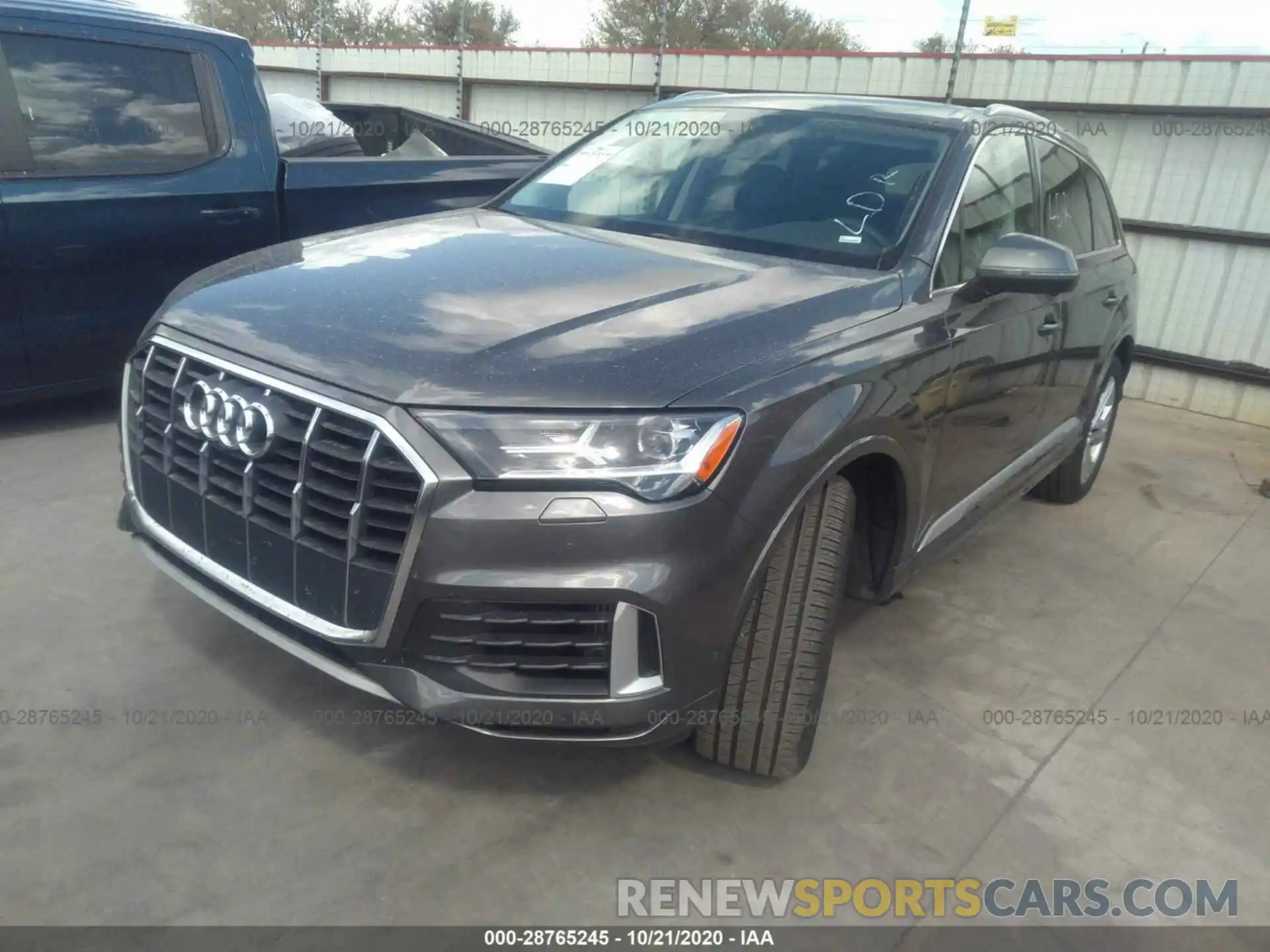 2 Фотография поврежденного автомобиля WA1LXAF70LD003393 AUDI Q7 2020