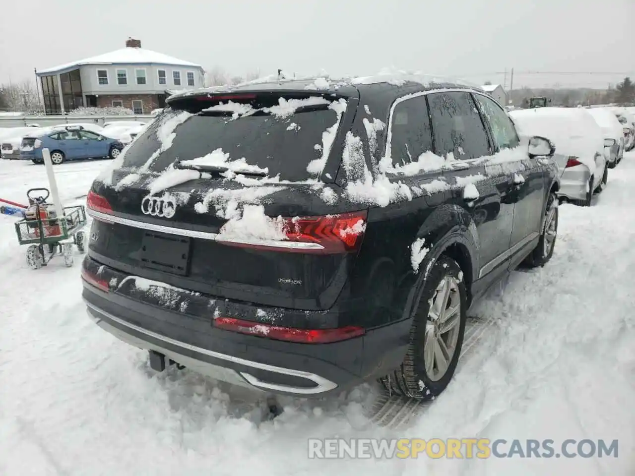 4 Фотография поврежденного автомобиля WA1LXAF70LD005337 AUDI Q7 2020