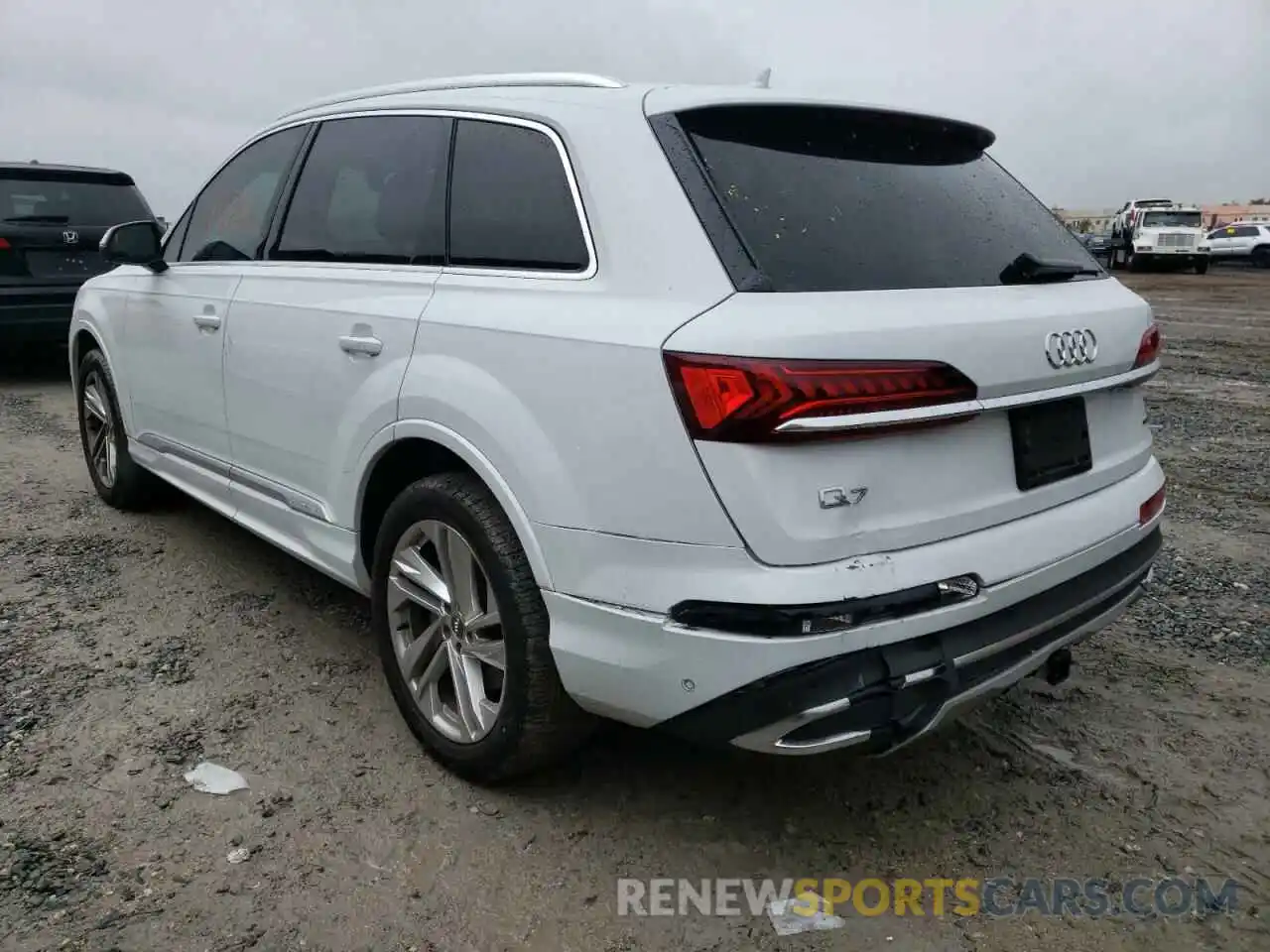 3 Фотография поврежденного автомобиля WA1LXAF70LD006584 AUDI Q7 2020