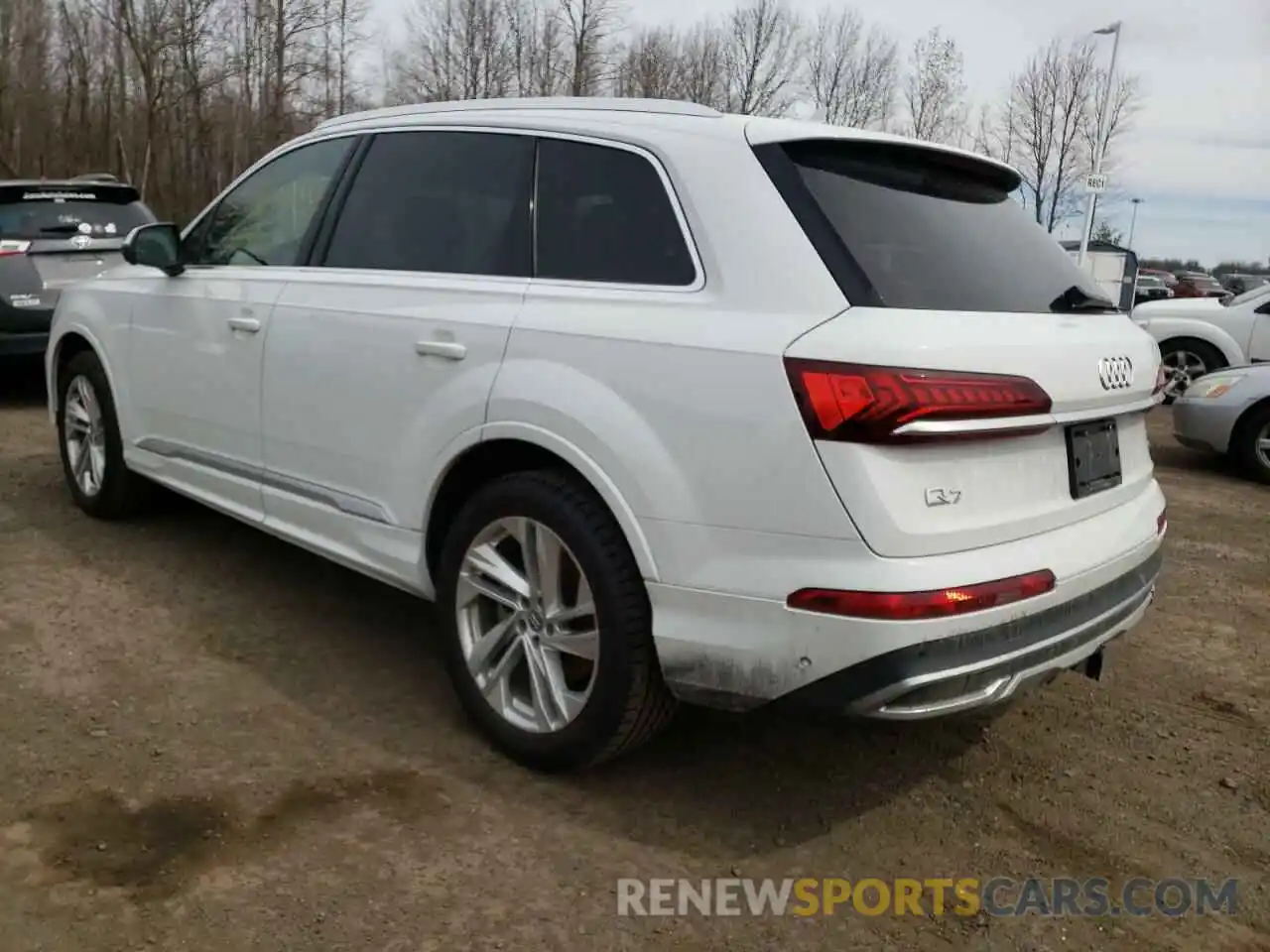 3 Фотография поврежденного автомобиля WA1LXAF71LD001281 AUDI Q7 2020