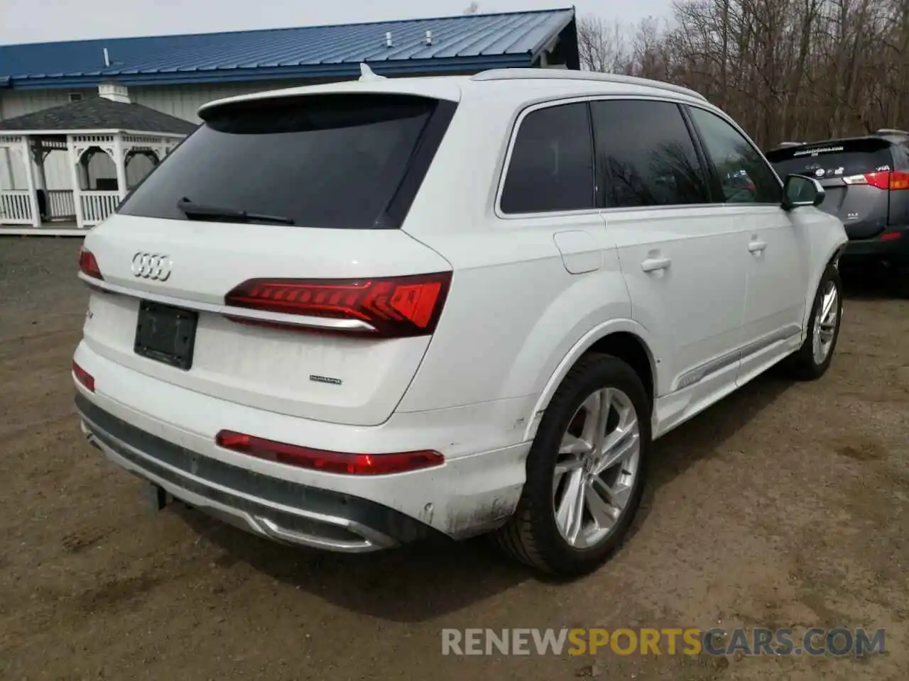 4 Фотография поврежденного автомобиля WA1LXAF71LD001281 AUDI Q7 2020