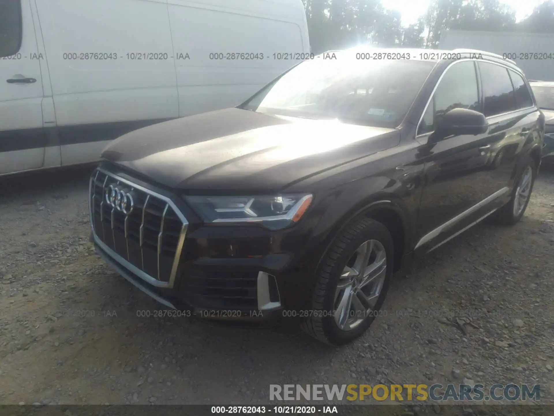 2 Фотография поврежденного автомобиля WA1LXAF71LD002995 AUDI Q7 2020