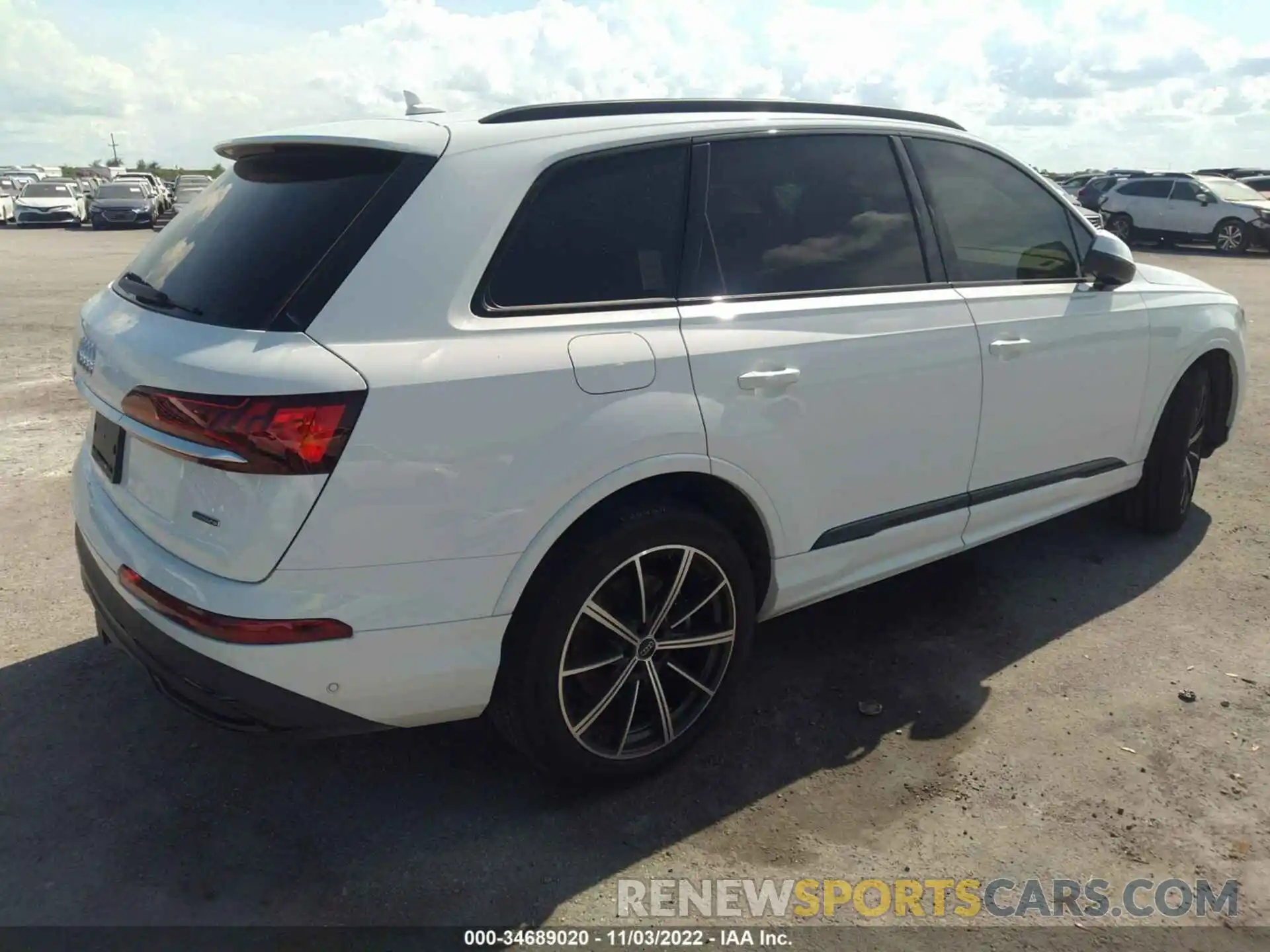 4 Фотография поврежденного автомобиля WA1LXAF72LD008319 AUDI Q7 2020