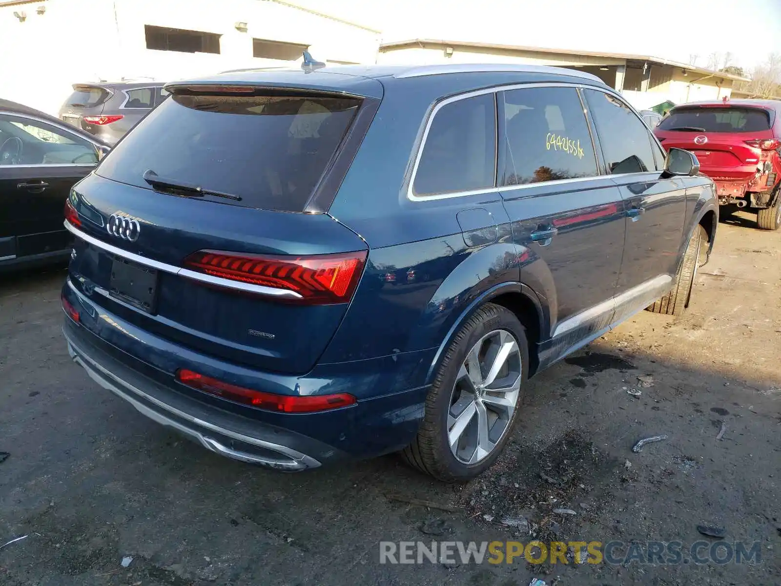 4 Фотография поврежденного автомобиля WA1LXAF72LD009311 AUDI Q7 2020