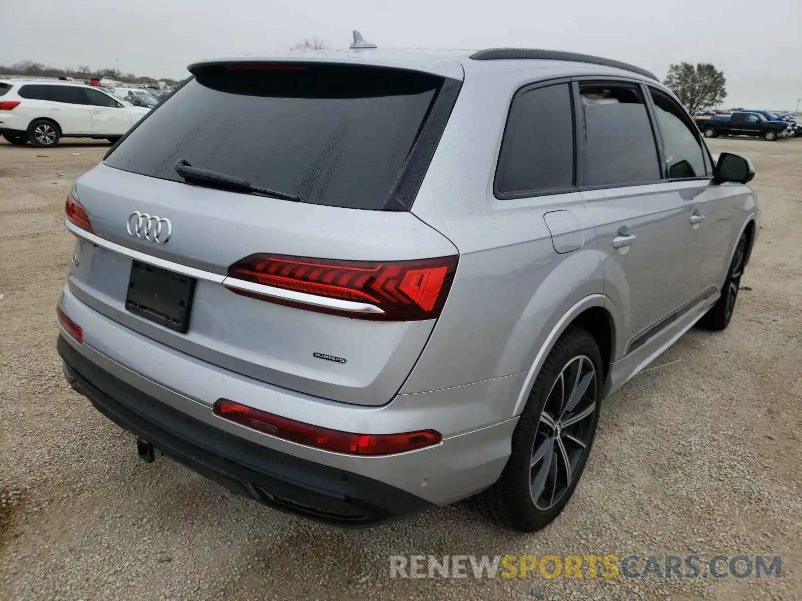 4 Фотография поврежденного автомобиля WA1LXAF73LD001427 AUDI Q7 2020